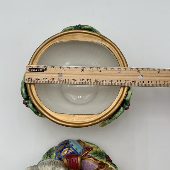 Fitz & Floyd Kristmas Kitty Lidded Box, Essentials, Candy Bowl, Trinkets - Picture 16 of 16